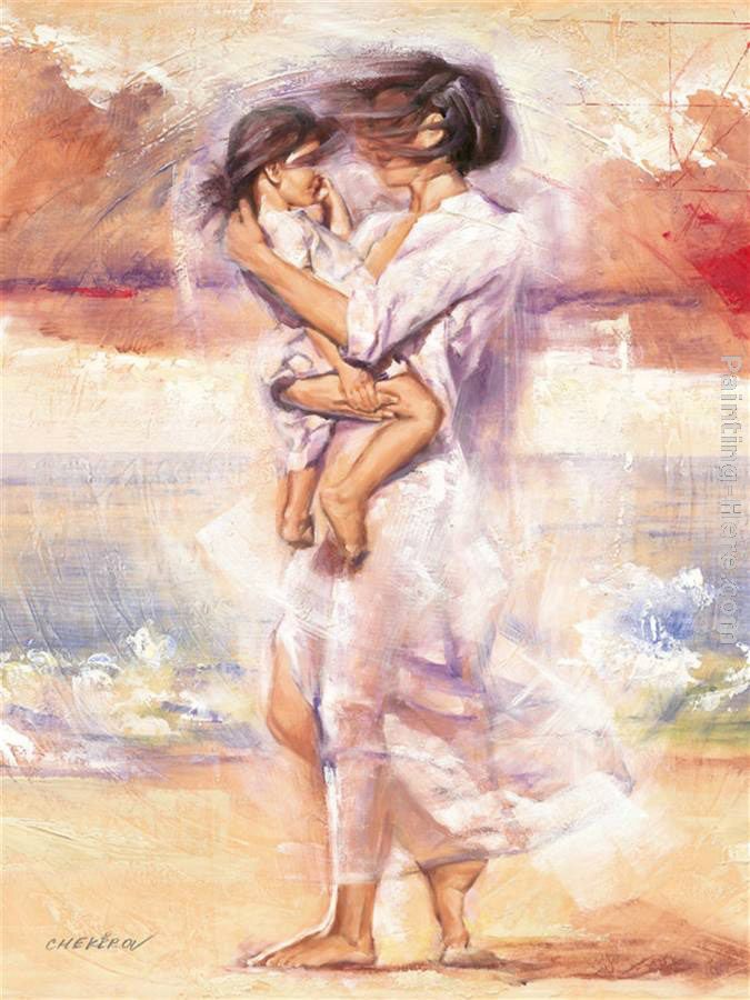 Attectionate Embrace painting - Talantbek Chekirov Attectionate Embrace art painting